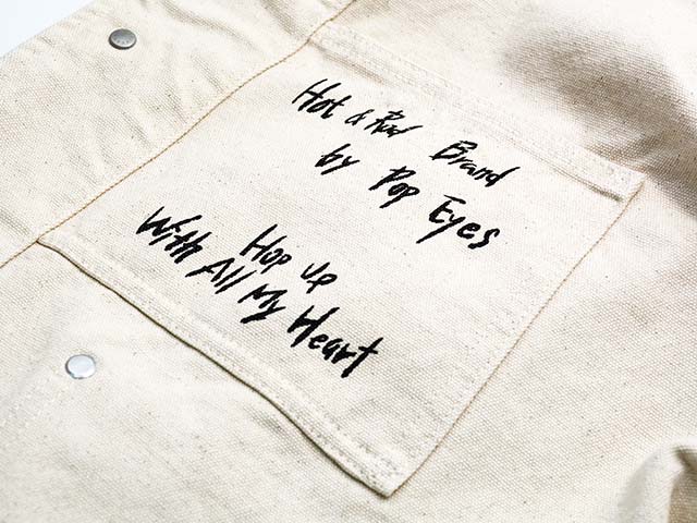 ��POP EYES/�ݥåץ�������2026AW��HOP UP POST Coverall/�ۥåץ��åץݥ��ȥ��С��������(26AW-PPE-005)