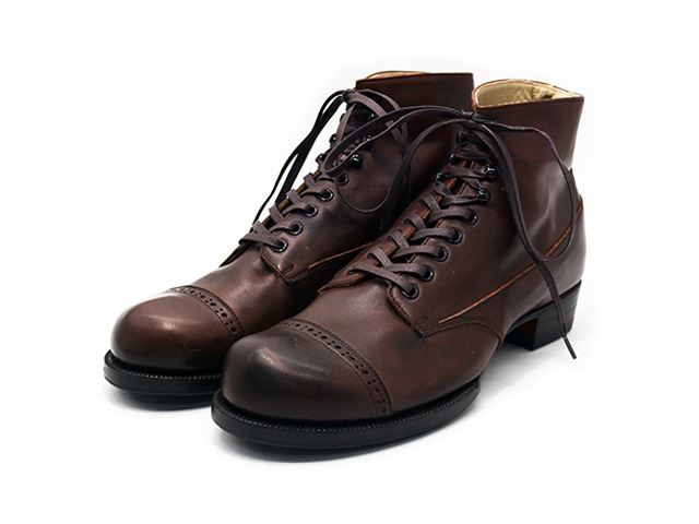 ��2����The 2 Monkeys/�� �ȥ�����󥭡����ۡ�Cap Toe Lace Up Boots��Vaudeville��/����åץȥ��졼�����åץ֡��ġɥ������ɥ�����ɡ�(TM83933)