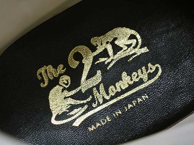 ��2����The 2 Monkeys/�� �ȥ�����󥭡����ۡ�Cap Toe Lace Up Boots��Vaudeville��/����åץȥ��졼�����åץ֡��ġɥ������ɥ�����ɡ�(TM83933)
