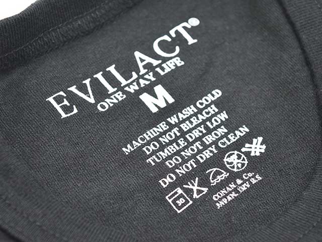 2���ȡ�EVILACT/�����֥륢���ȡۡ�2 Pack L/S Tee/2�ѥå����󥰥��꡼��Tee��(EA-2P-LS)