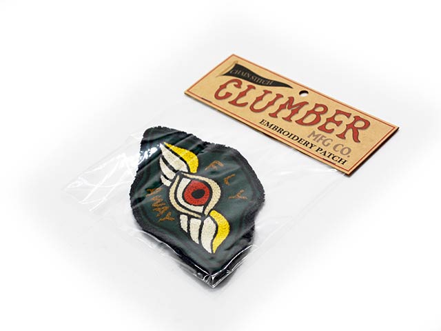 CLUMBER/СۡChain Stitch Embroidery PatchFly Away/󥹥ƥå֥꡼ѥåɥե饤ɡ