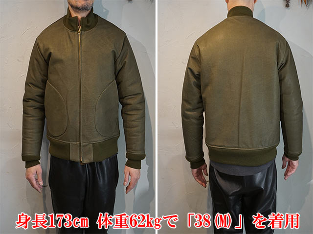 ��CWORKS by FINE CREEK&CO/��������� �Х� �ե����󥯥꡼������ɥ�����2025AW��Horsehide Deck Zip Jacket��Zephyr��/�ۡ����ϥ��ɥǥå����åץ��㥱�åȡɥ��ե����ɡ�(CWJK033)��ͽ����/2026ǯ������ͽ���