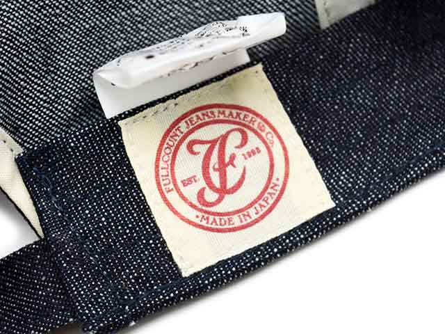 ��FULLCOUNT/�ե륫����ȡۡߡ�POP TRADING COMPANY/�ݥåץȥ졼�ǥ��󥰥���ѥˡ��ۡ�6 Panel Denim Baseball Cap/6�ѥͥ�ǥ˥�١����ܡ��륭��åס�(PTC-003)