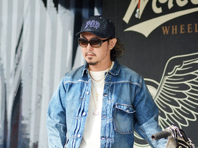 ��FULLCOUNT/�ե륫����ȡۡߡ�POP TRADING COMPANY/�ݥåץȥ졼�ǥ��󥰥���ѥˡ��ۡ�6 Panel Denim Baseball Cap/6�ѥͥ�ǥ˥�١����ܡ��륭��åס�(PTC-003)