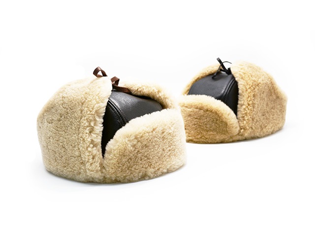 ��2����OLD CROW/������ɥ�������2025AW��Thirteen Crows Mouton Flight Cap/�����ƥ����󥯥������ࡼ�ȥ�ե饤�ȥ���åס�(OC53G01)