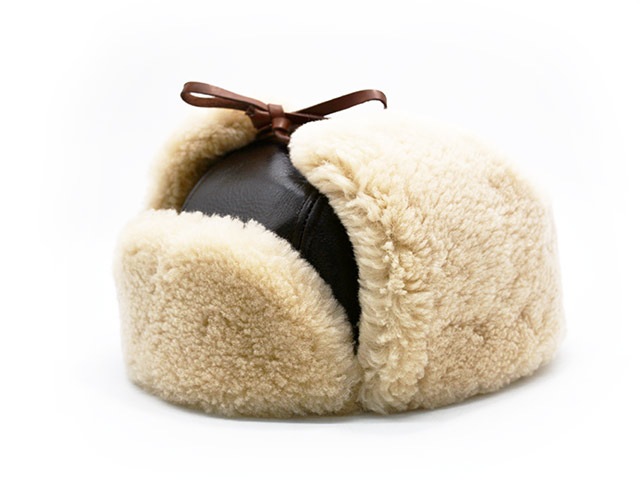 ��2����OLD CROW/������ɥ�������2025AW��Thirteen Crows Mouton Flight Cap/�����ƥ����󥯥������ࡼ�ȥ�ե饤�ȥ���åס�(OC53G01)