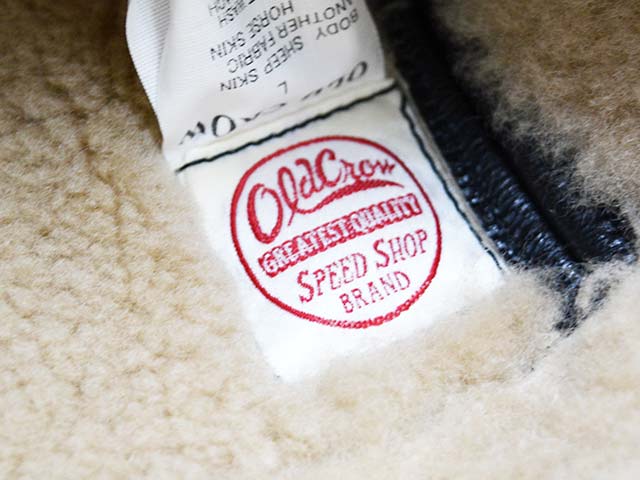 ��2����OLD CROW/������ɥ�������2025AW��Thirteen Crows Mouton Flight Cap/�����ƥ����󥯥������ࡼ�ȥ�ե饤�ȥ���åס�(OC53G01)