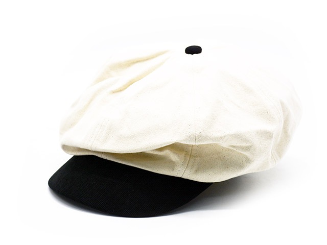 ��4����BLUCO/�֥륳��2026SS��Light Canvas Newsboy Cap/�饤�ȥ����Х��˥塼���ܡ�������åס�(163-61-051)