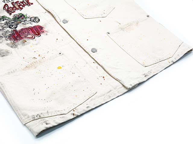 ��POP EYES/�ݥåץ�������2026AW��HOP UP POST Coverall��Paint��/�ۥåץ��åץݥ��ȥ��С�������ɥڥ���ȡɡ�(26AW-PPE-006)