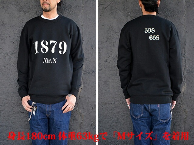 (50% OFF)��MISTER X/�ߥ��������å�����2022SS��1879 10oz Medium Weight Sweat/1879 10���󥹥ߥǥ����०�����ȥ������åȡ�(MRX-010)(UNCHANGING LOVE/��������󥸥󥰥��/POP EYES/�ݥåץ�����/���ᥫ��/�ۥåȥ��å�/WOLF PACK/����եѥå�)