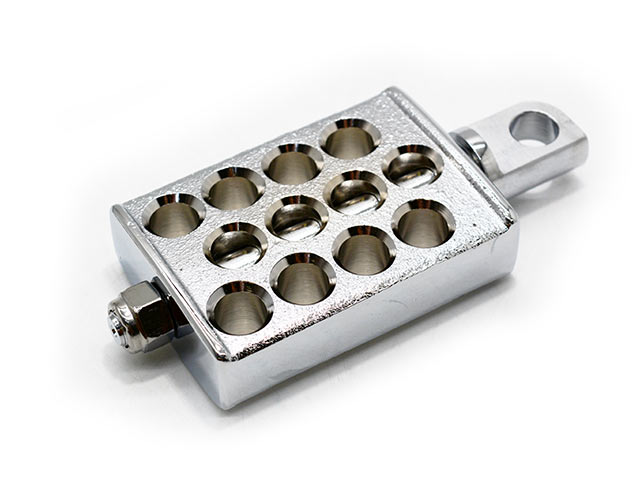��HWZN BROSS/�ϥ�����֥����ۡ�Drilled Kick Pedal/�ɥ��ɥ��å��ڥ����(Chrome)