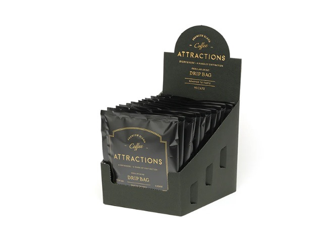 ��ATTRACTIONS/���ȥ饯����󥺡ۡ�1 Dozen Drip Bag��Premium Blend Coffee��/1�������ɥ�åץХå��ɥץ�ߥ���֥��ɥ����ҡ��ɡ�(A20028)