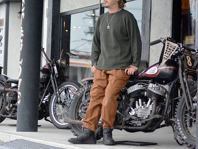 ��3����TROPHY CLOTHING/�ȥ��ե������������󥰡�2024AW��Naval L/S Tee/�ʥХ���󥰥��꡼��Tee��(TR24AW-202)