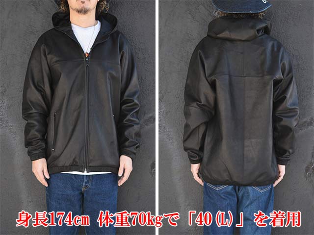 ��MOSSIR by FINE CREEK&CO/�⥷���� �Х� �ե����󥯥꡼������ɥ����ۡ�FIR Cowhide Hoodie��Loodie��/���ֳ��������ϥ��ɥա��ǥ����ɥ롼�ǥ����ɡ�(MOJK006)