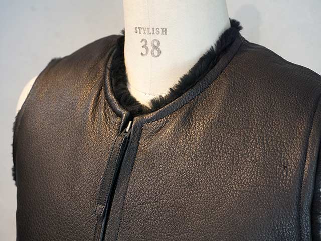 ��2����CWORKS by FINE CREEK&CO/��������� �Х� �ե����󥯥꡼������ɥ�����2025AW��Deerskin Deck Vest��Novelist��/�ǥ���������ǥå��٥��ȡɥΥ٥ꥹ�ȡɡ�(CWVE002)��ͽ����/2026ǯ������ͽ���