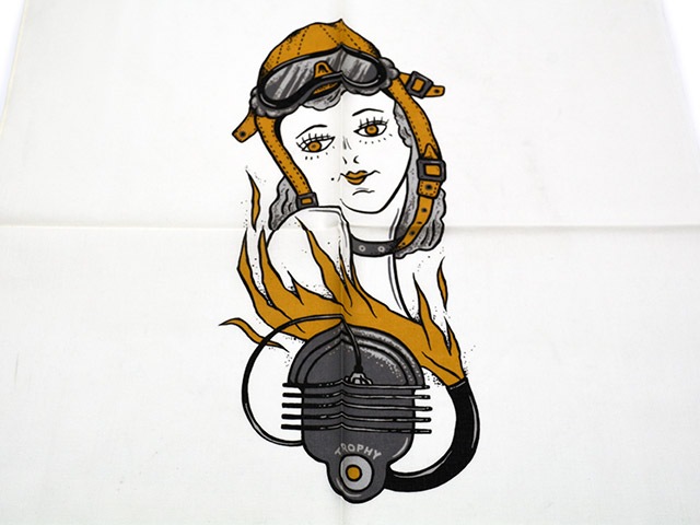 ��TROPHY CLOTHING/�ȥ��ե������������󥰡�2025SS��Oily Girl Bandana/�����꡼������Х���ʡ�(TR-BANDANA01)