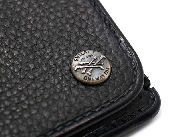 ��EVILACT/�����֥륢���ȡۡߡ�AWAKE/�����������ۡ�Leather Short Wallet��CROSS BONE��/�쥶�����硼�ȥ�����åȡɥ������ܡ���ɡ�(EA-AWK-A03)