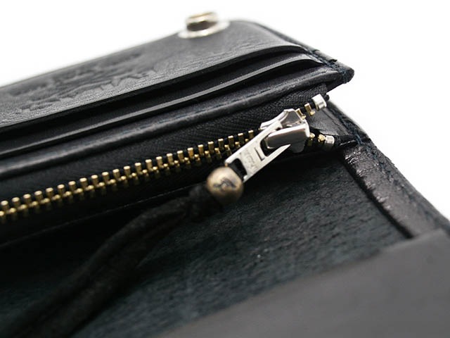 ��EVILACT/�����֥륢���ȡۡߡ�AWAKE/�����������ۡ�Leather Short Wallet��CROSS BONE��/�쥶�����硼�ȥ�����åȡɥ������ܡ���ɡ�(EA-AWK-A03)