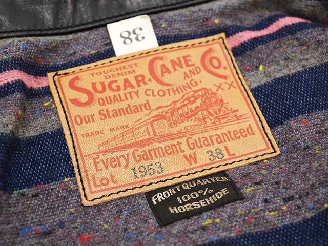 ��SUGAR CANE/���奬���������2025AW��BLACK HORSEHIDE LEATHER JACKET 1953 MODEL/�֥�å��ۡ����ϥ��ɥ쥶�����㥱�å�1953��ǥ��(SC80681)