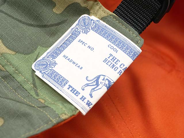 全2色【THEH.W.DOG&CO./ドッグアンドコー】2023SS「HunterCap/ハンター