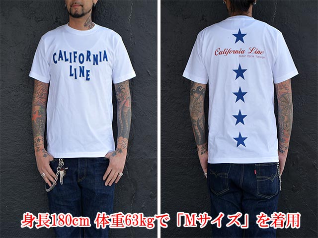 (50% OFF)��5����CALIFORNIA LINE/����ե���˥��饤���2023SS��Crew Neck Felt Patch Tee/���롼�ͥå��ե���ȥѥå�Tee��