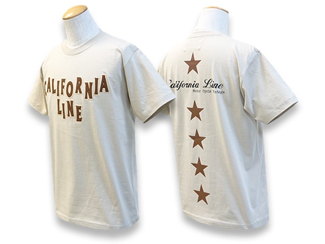 (50% OFF)��5����CALIFORNIA LINE/����ե���˥��饤���2023SS��Crew Neck Felt Patch Tee/���롼�ͥå��ե���ȥѥå�Tee��