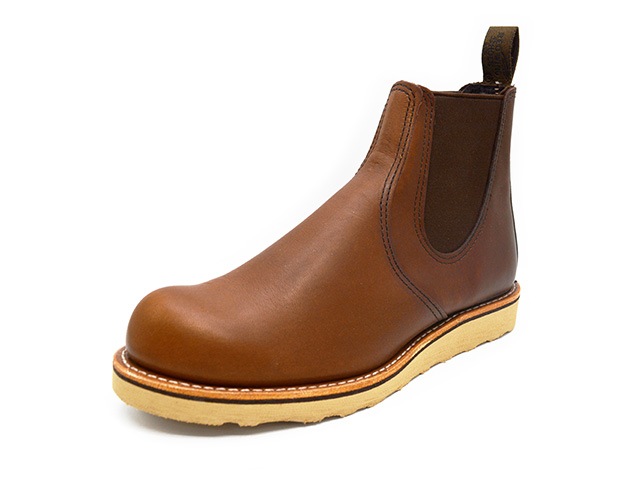 ��RED WING/��åɥ����󥰡ۡ�Side Gore Boots��Classic Chelsea��/�����ɥ����֡��ġɥ��饷�å������륷���ɡ�(3190/Amber Harness)