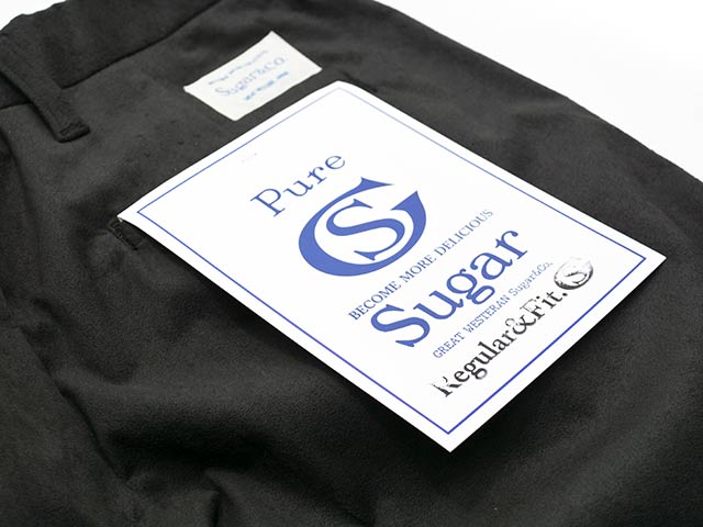 (30% OFF)��Sugar��Co./���奬������ɥ�����2025SS��Daddy's Pants��Regular Fit-Alcantara��/���ǥ������ѥ�ġɥ쥮��顼�ե��å�-���륫�󥿡���ɡ�(SGR-PT17)