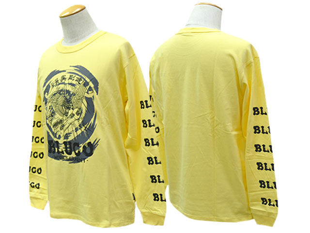 (30% OFF)��4����BLUCO/�֥륳��2025SS��Heavy Dry Cotton Print L/S Tee��ͷ���/�إӡ��ɥ饤���åȥ�ץ��ȥ��󥰥��꡼��Tee��YUTAKA�ɡ�(155-12-001)