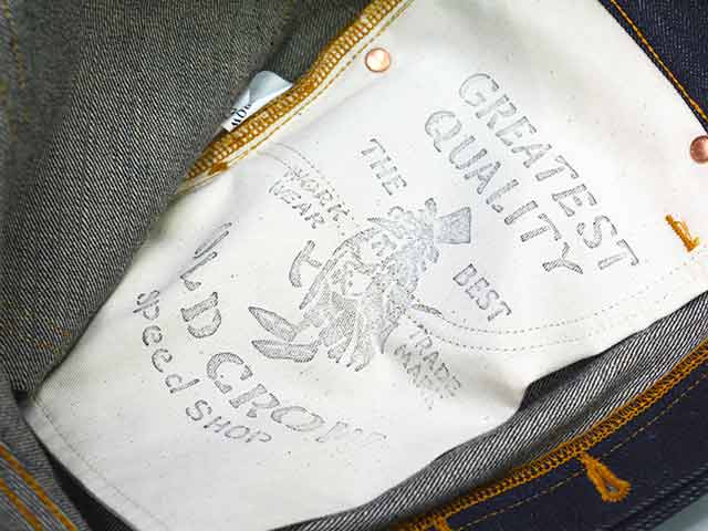 ��OLD CROW/������ɥ������ۡ�Old Rodder Denim Pants��Rigid��/������ɥ��å����ǥ˥�ѥ�ġɥꥸ�åɡɡ�(OC9901)