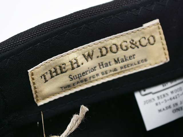 ��THE H.W.DOG&CO./�ɥå�����ɥ�����2025AW��Mid Profile Cap/�ߥåɥץ��ե����륭��åס�(D-01077)