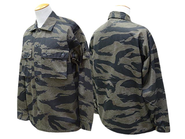 ��BUZZ RICKSON'S/�Х��ꥯ���󥺡ۡ�BLACK TIGER PATTERN JACKET OVER DYE/�֥�å����������ѥ����󥸥㥱�åȥ����С�������(BR15778)