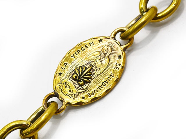��galcia/���륷���ۡ�Mexican Skull Brass Wallet Chain/�ᥭ�����󥹥���֥饹������åȥ��������(25WCB-MSM001BB)