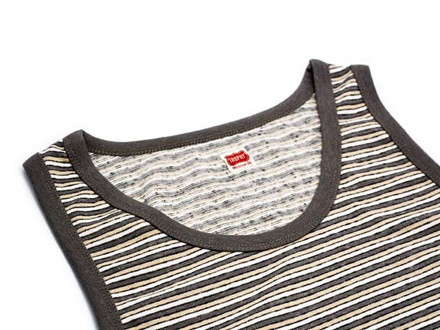 ��2����TROPHY CLOTHING/�ȥ��ե������������󥰡�2026SS��Multi Border Tank Top/�ޥ���ܡ��������󥯥ȥåס�(TR26SS-212)