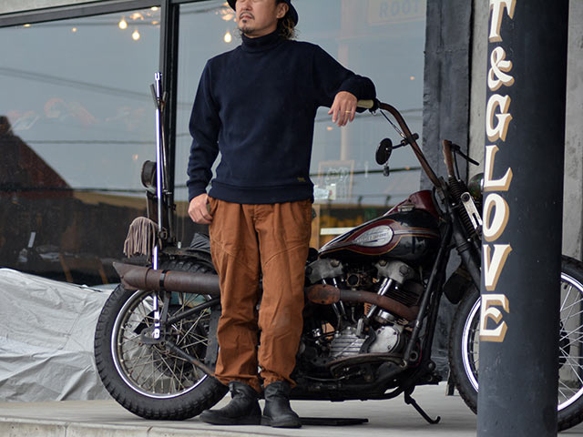 ��3����TROPHY CLOTHING/�ȥ��ե������������󥰡�2024AW��Naval High Neck L/S Tee/�ʥХ�ϥ��ͥå����󥰥��꡼��Tee��(TR24AW-203)