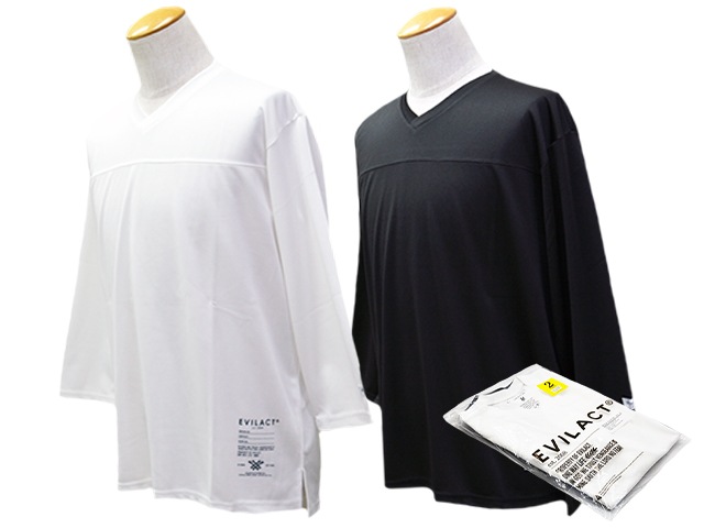 2���ȡ�EVILACT/�����֥륢���ȡ�2025SS��2 Pack Tech Q/S Tee/2�ѥå��ƥå��������������꡼��Tee��(EA-2P-TQS)