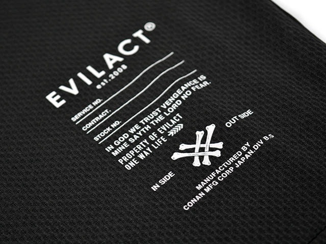2���ȡ�EVILACT/�����֥륢���ȡ�2025SS��2 Pack Tech Q/S Tee/2�ѥå��ƥå��������������꡼��Tee��(EA-2P-TQS)