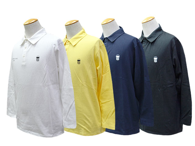 (30% OFF)��4����BLUCO/�֥륳��2025SS��Heavy Dry Cotton Polo Neck L/S Tee��OIL CAN��/�إӡ��ɥ饤���åȥ�ݥ��ͥå����󥰥��꡼��Tee�ɥ����륫��ɡ�(155-12-013)