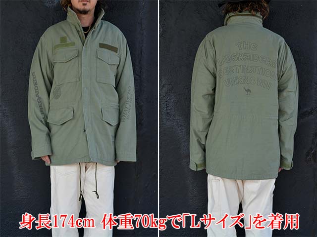 ��Liberaiders/��٥쥤��������2025FW��Hand Writing Print M65 Jacket/�ϥ�ɥ饤�ƥ��󥰥ץ���M65���㥱�åȡ�(77012)