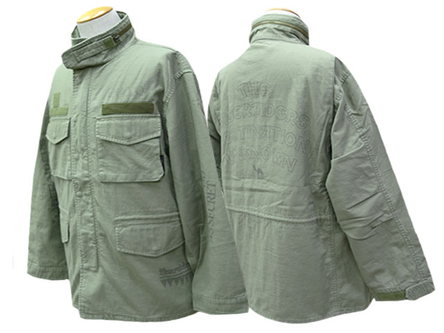 ��Liberaiders/��٥쥤��������2025FW��Hand Writing Print M65 Jacket/�ϥ�ɥ饤�ƥ��󥰥ץ���M65���㥱�åȡ�(77012)