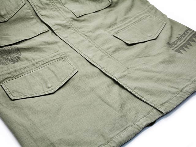 ��Liberaiders/��٥쥤��������2025FW��Hand Writing Print M65 Jacket/�ϥ�ɥ饤�ƥ��󥰥ץ���M65���㥱�åȡ�(77012)