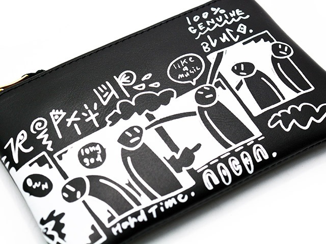 ��BLUCO/�֥륳��2026SS��Smart Wallet��Artwork by DISKAH��/���ޡ��ȥ�����åȡɥ����ȥ���Х��ǥ��������ɡ�(161-76-003)