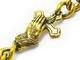 ��galcia/���륷���ۡ�Mexican Skull&Playing Hand Brass Wallet Chain/�ᥭ�����󥹥���&�ץ쥤�󥰥ϥ�ɥ֥饹������åȥ��������(25WCB-MSP001BB)