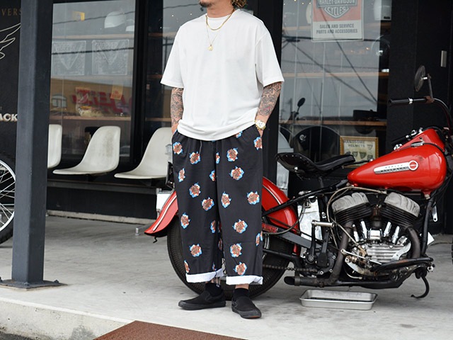 ��FLUTTER/�ե�å�����2026SS��AOP Fine Jersey Easy Pants/AOP�ե����󥸥㡼�������������ѥ�ġ�(FL26-PT002)