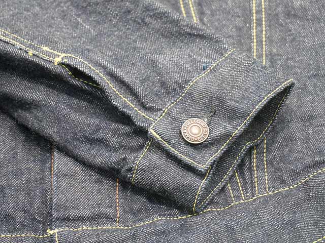 ��FULLCOUNT/�ե륫����ȡۡ�3rd Model Denim Jacket��No Pleats��/�����ɥ�ǥ�ǥ˥ॸ�㥱�åȡɥΡ��ץ꡼�ġɡ�(2101W/13.7oz)