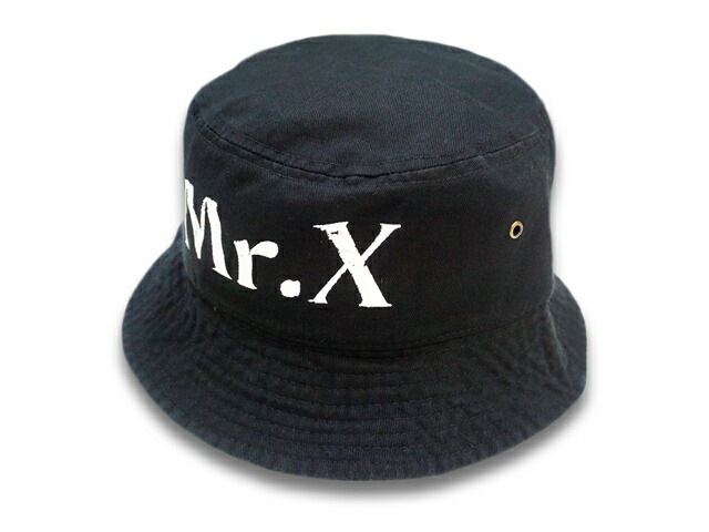初期　Mister it. ミスターイット　バケットハット　黒 全2色【MISTER X/ミスターエックス】2022SS「Bucket Hat/バケット