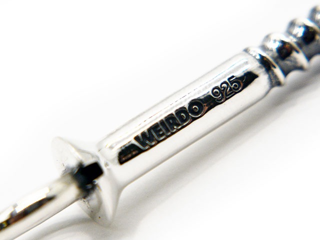 ��WEIRDO JEWELRY/���������ɥ��奨�꡼�ۡ�Screw Top/������塼�ȥåס�(Silver925)