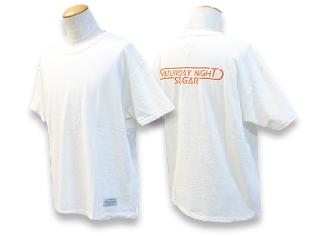 (30% OFF)��3����Sugar��Co./���奬������ɥ�����2023SS��Saturday Night Drop Tee/�����ǥ��ʥ��ȥɥ��å�Tee��(SGR-TEE018)(�ǥ˥�/������/����ǥ���/���ᥫ��/�ϡ��졼/�ۥåȥ��å�/�ߥ꥿�꡼/WOLF PACK/����եѥå�)