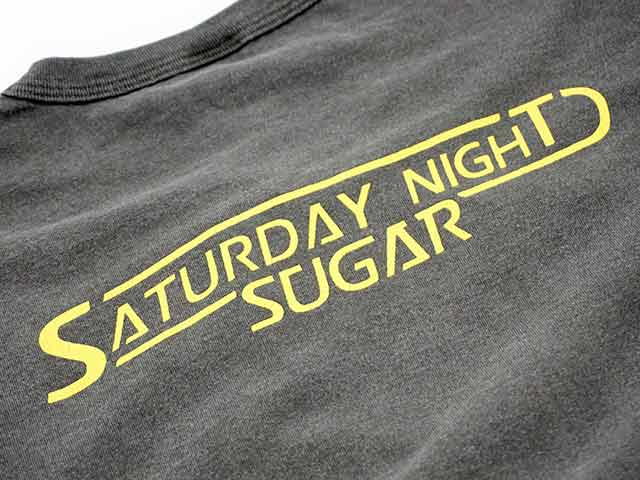 (30% OFF)��3����Sugar��Co./���奬������ɥ�����2023SS��Saturday Night Drop Tee/�����ǥ��ʥ��ȥɥ��å�Tee��(SGR-TEE018)(�ǥ˥�/������/����ǥ���/���ᥫ��/�ϡ��졼/�ۥåȥ��å�/�ߥ꥿�꡼/WOLF PACK/����եѥå�)