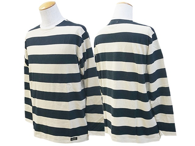 (30% OFF)��2����Vin&Age/������&��������2024AW��2 inch Border Basque Shirts/2������ܡ������Х�������ġ�(VT8)